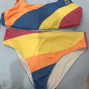 Roxy High Waist Two Piece